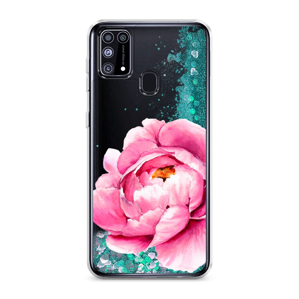 

Жидкий чехол с блестками "Прекрасный пион" на Samsung Galaxy M31, 2100795-1