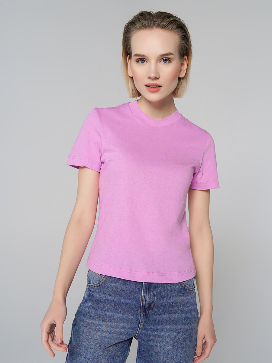 

Футболка женская ТВОЕ 89907 фиолетовая S, 89907