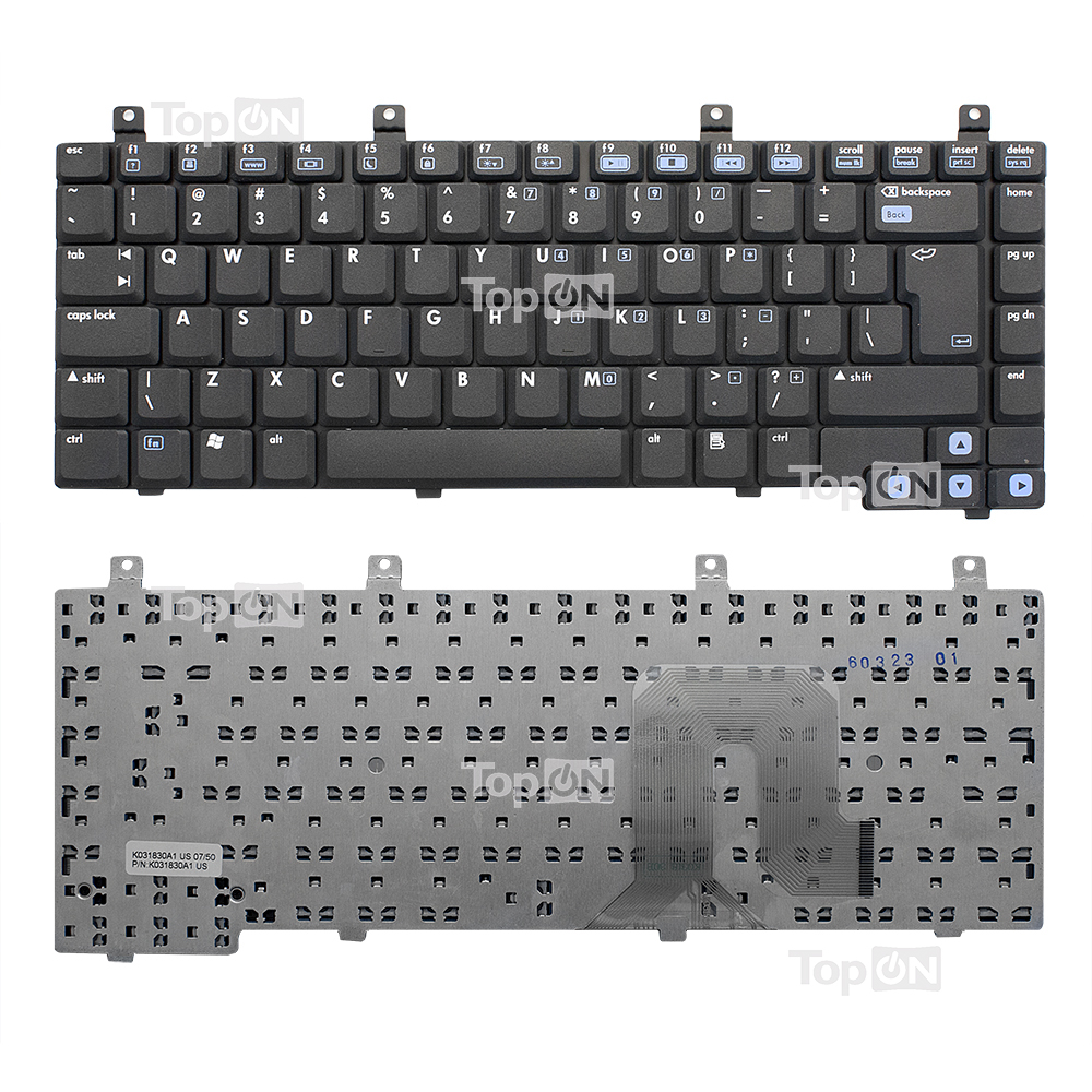 

Клавиатура для ноутбука HP Pavilion DV4000, Compaq Presario V4000 Series. Г-образный Enter