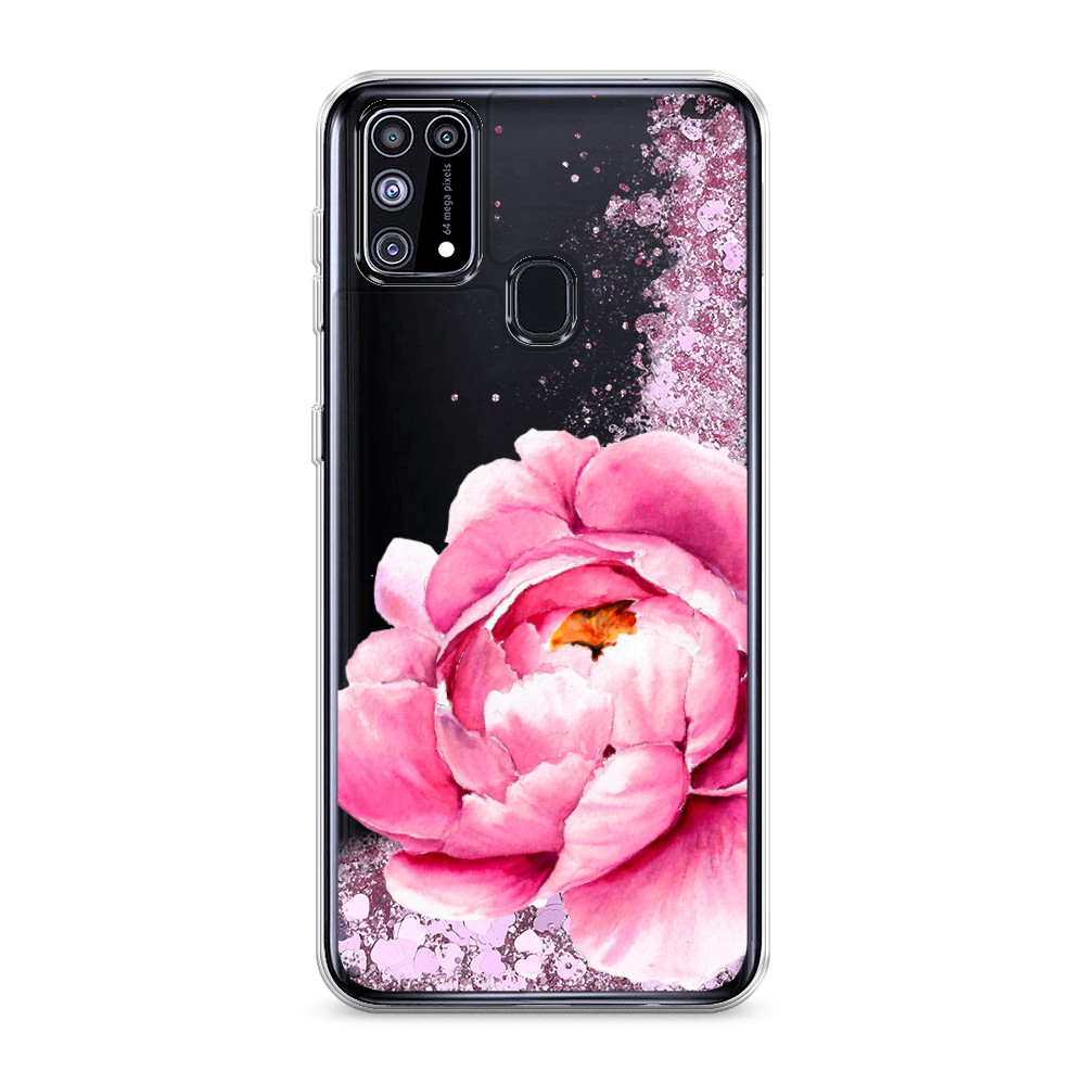 

Жидкий чехол с блестками "Прекрасный пион" на Samsung Galaxy M31, 2100794-1