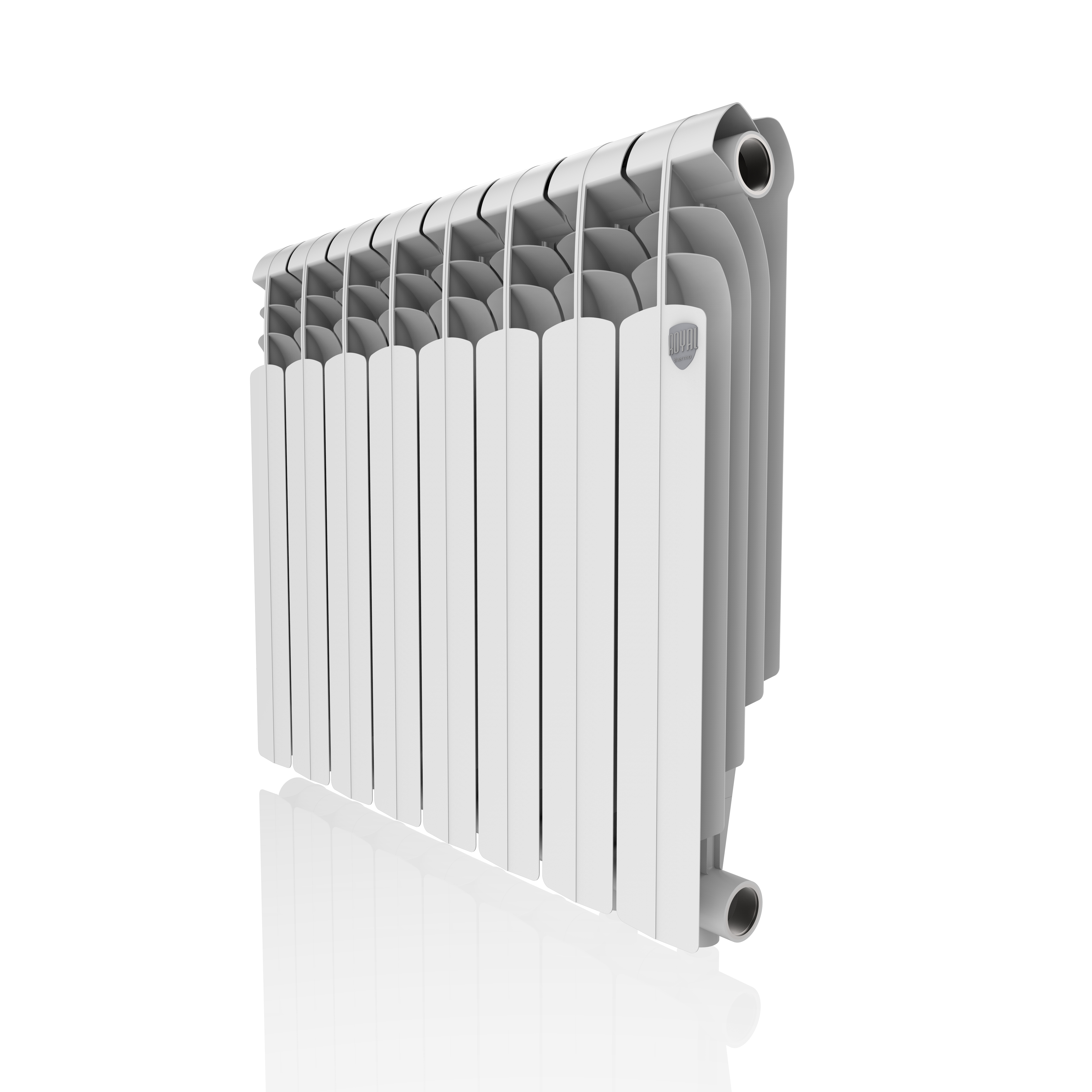 Биметаллический радиатор Royal Thermo Vittoria Super 500 8 секций белый (НС-1175029)