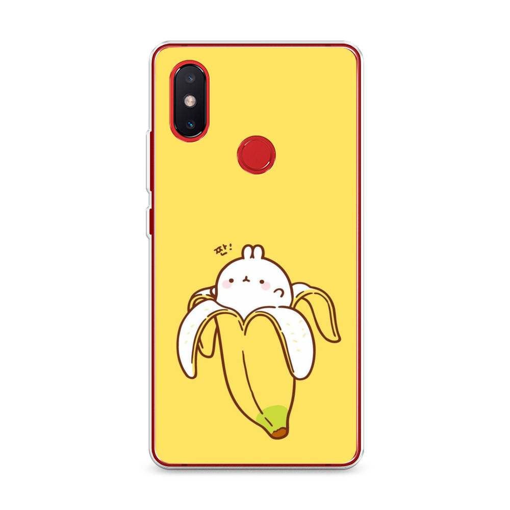 

Чехол Awog на Xiaomi Mi 8 SE "Зайчик-бананчик", Разноцветный, 33750-2