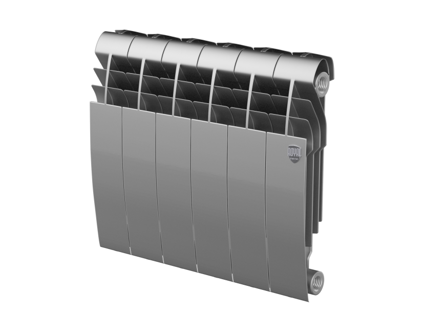 фото Радиатор royal thermo biliner 350 /silver satin - 6 секц.
