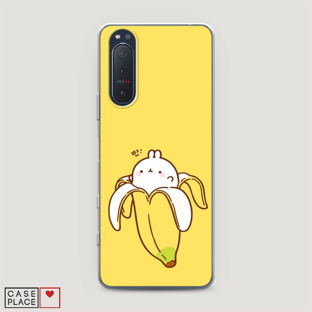 

Чехол Awog на Sony Xperia 5 II "Зайчик-бананчик", Разноцветный, 54750-2