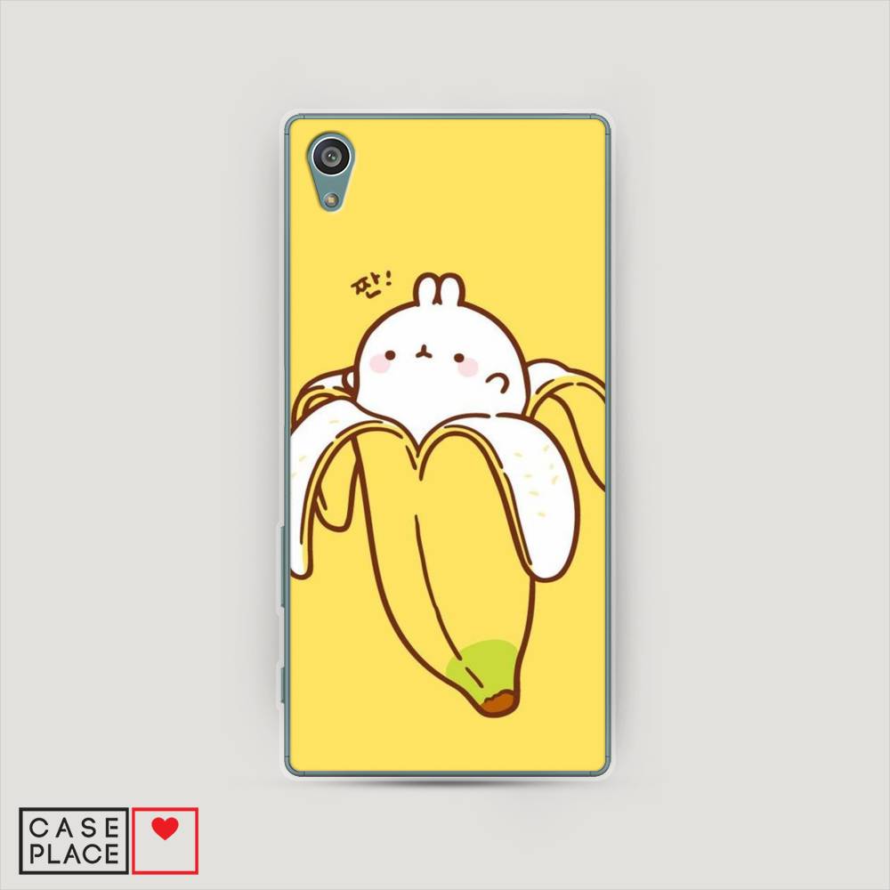 

Чехол Awog на Sony Xperia Z5 (Z5 Dual) "Зайчик-бананчик", Разноцветный, 52150-2