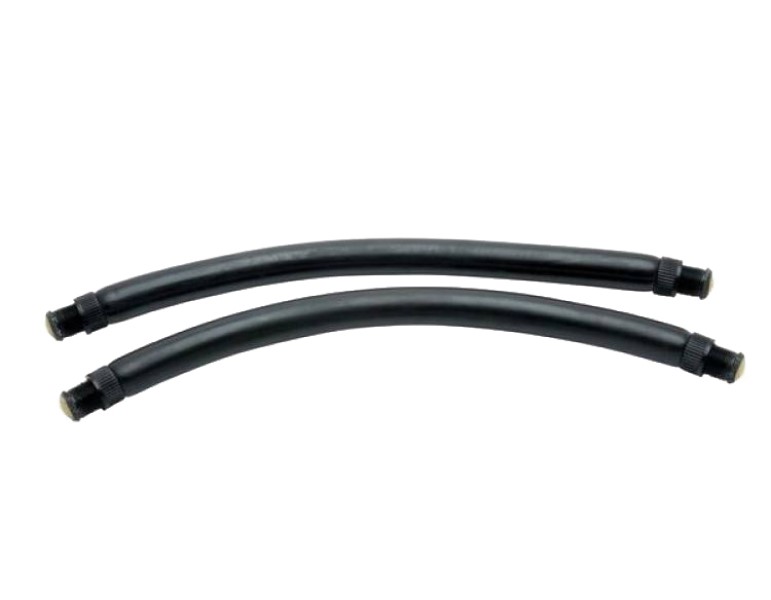 Тяжи латексные двухкомпонентные d16, пара 110 ?16 мм Чёрный 140