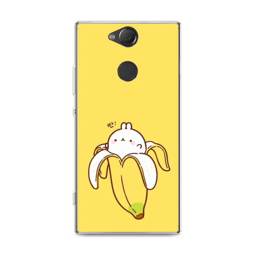 

Чехол Awog на Sony Xperia XA2 Plus "Зайчик-бананчик", Разноцветный, 53550-2