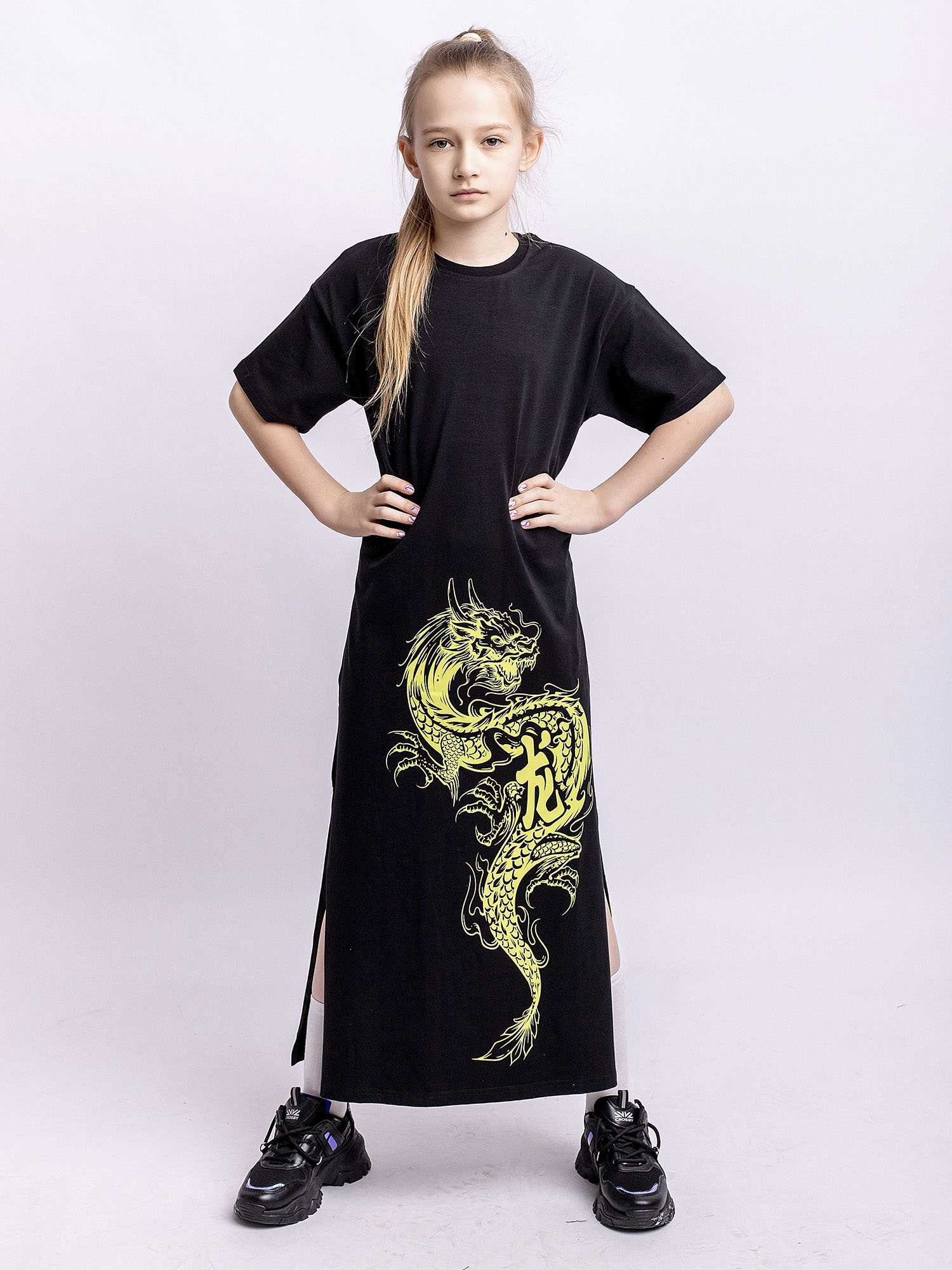 

Платье детское Batik 0038_ЛП22 цв.черный р.164, 0038_ЛП22
