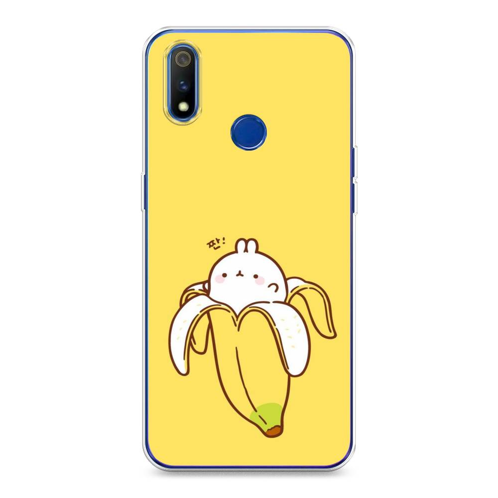 

Чехол Awog на Realme 3 Pro "Зайчик-бананчик", Разноцветный, 251250-2