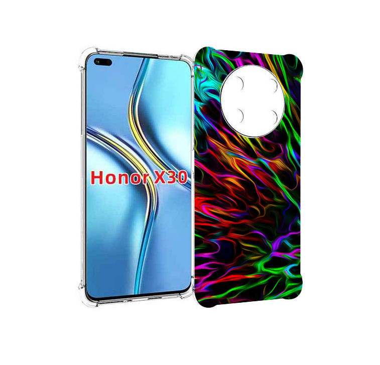 

Чехол MyPads Бензин для Honor X30 / Magic4 Lite 5G, Прозрачный, Tocco