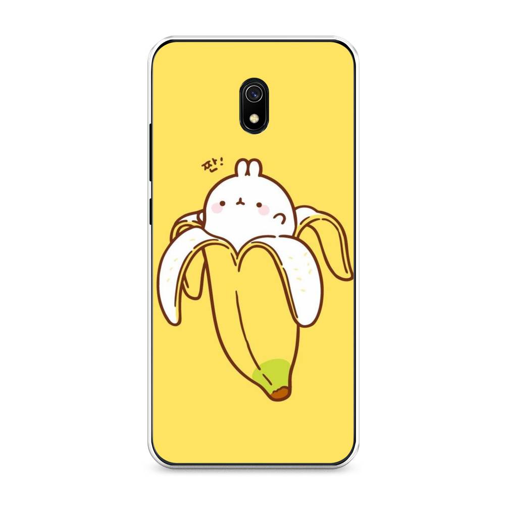 

Чехол Awog на Xiaomi Redmi 8A "Зайчик-бананчик", Разноцветный, 37250-2