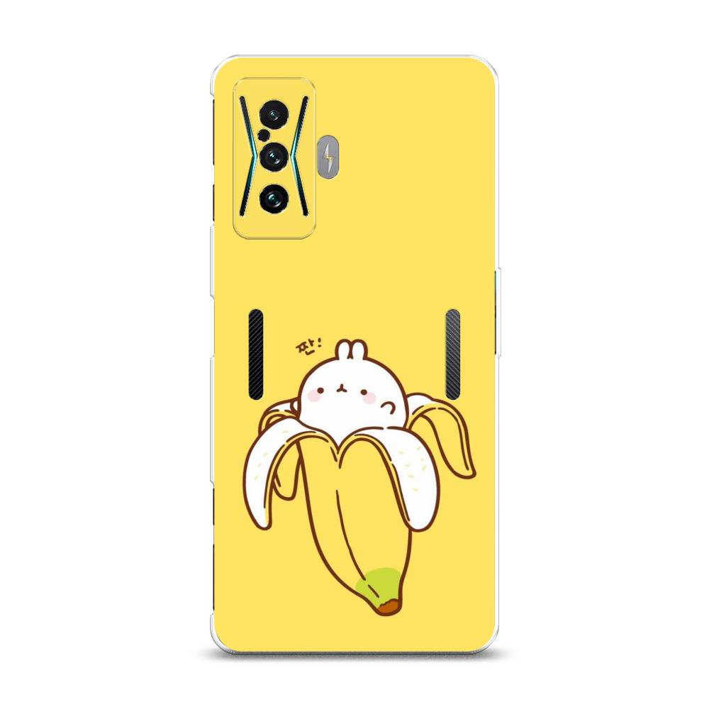 

Чехол Awog на Xiaomi Redmi K50 GE "Зайчик-бананчик", Разноцветный, 314350-2