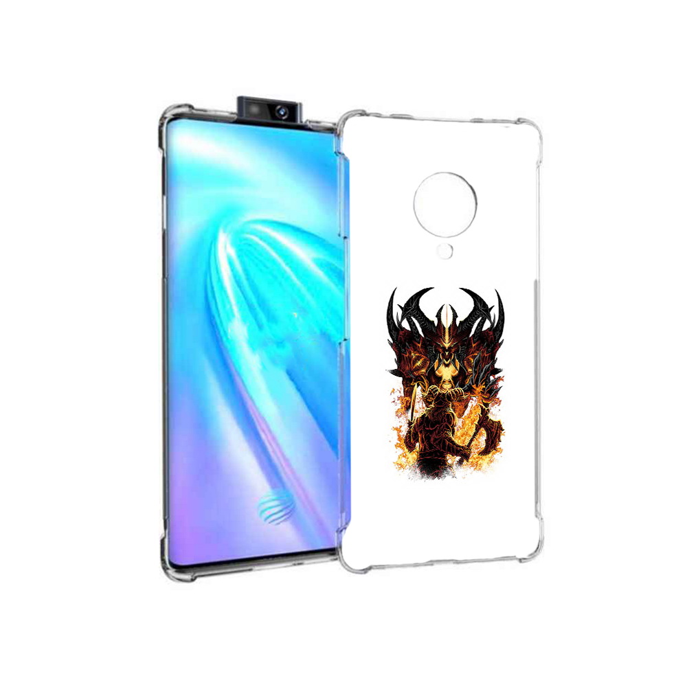 

Чехол MyPads Tocco для Vivo NEX 3 демон shadow fiend (PT136035.381.318), Прозрачный, Tocco