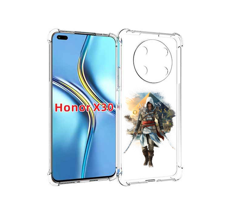 

Чехол MyPads Ассасин для Honor X30 / Magic4 Lite 5G, Прозрачный, Tocco