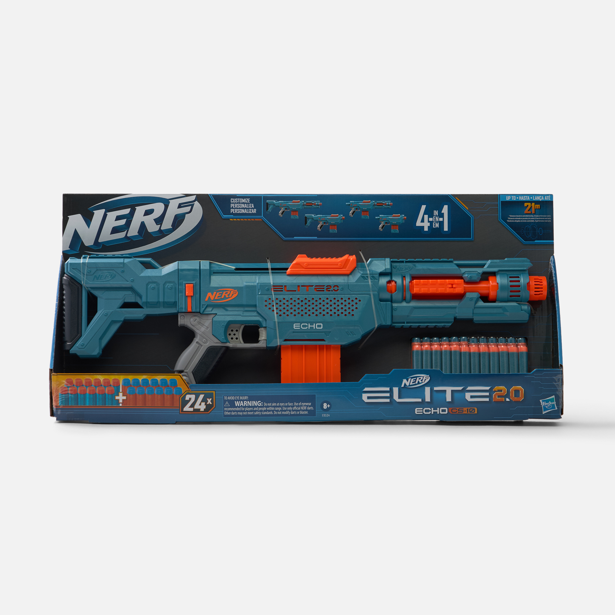 Набор игровой Nerf Heat Elite 20 с бластером E9534 4615₽