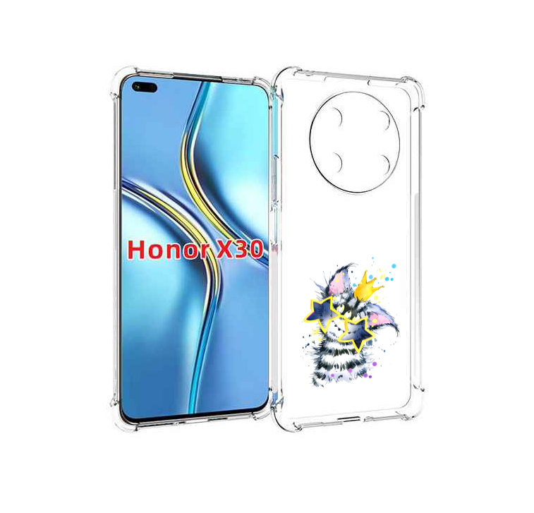 

Чехол MyPads Мартовский Нуся для Honor X30 / Magic4 Lite 5G, Прозрачный, Tocco