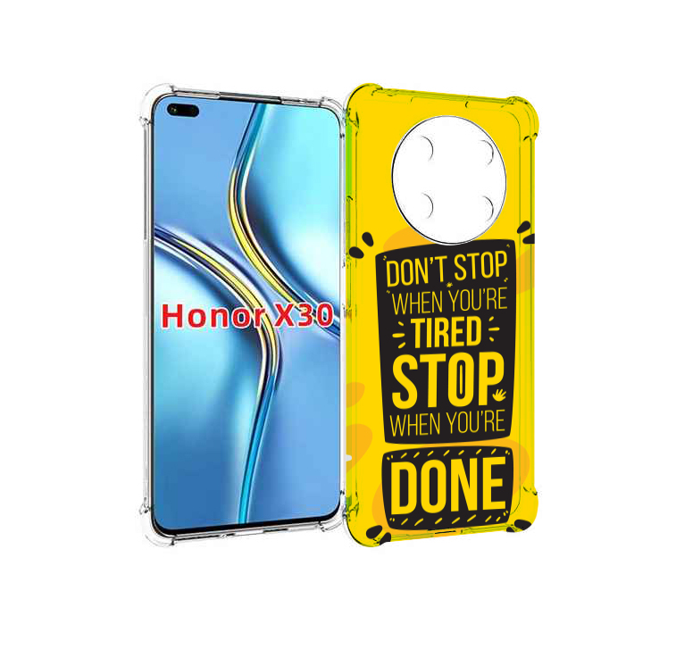 

Чехол MyPads yellow-done для Honor X30 / Magic4 Lite 5G, Прозрачный, Tocco