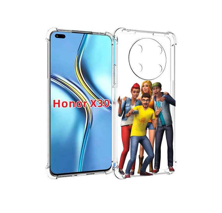 

Чехол MyPads sims для Honor X30 / Magic4 Lite 5G, Прозрачный, Tocco