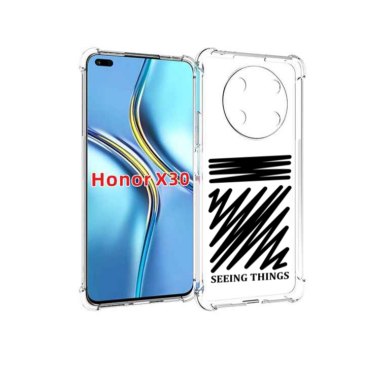 

Чехол MyPads seeing-things для Honor X30 / Magic4 Lite 5G, Прозрачный, Tocco