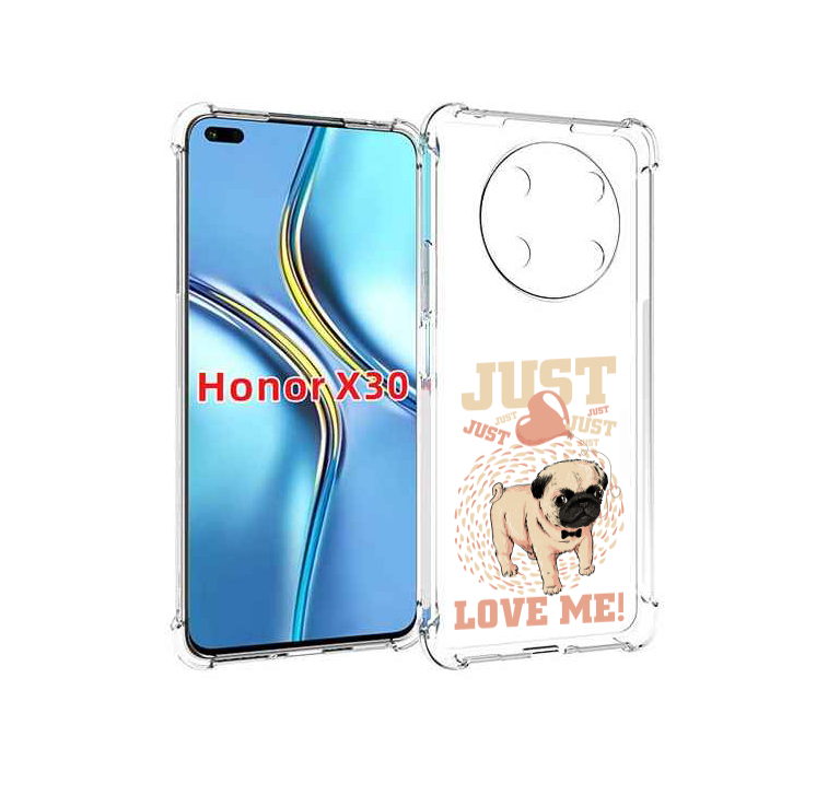 

Чехол MyPads Люби меня для Honor X30 / Magic4 Lite 5G, Прозрачный, Tocco