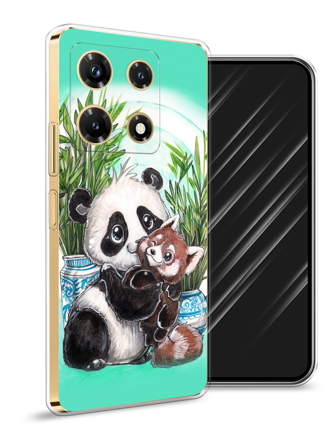 

Чехол Awog на Infinix Note 30 Pro, Бирюзовый;белый;черный, 3104550-2