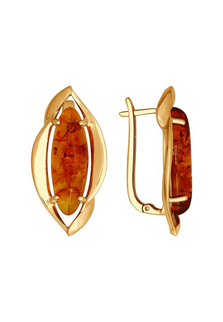 

Серьги из серебра с янтарем SOKOLOV 83020032, 83020032_k