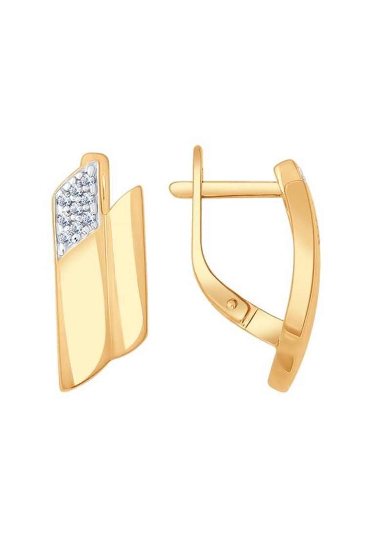

Серьги из серебра с фианитом SOKOLOV 93020663, 93020663_k