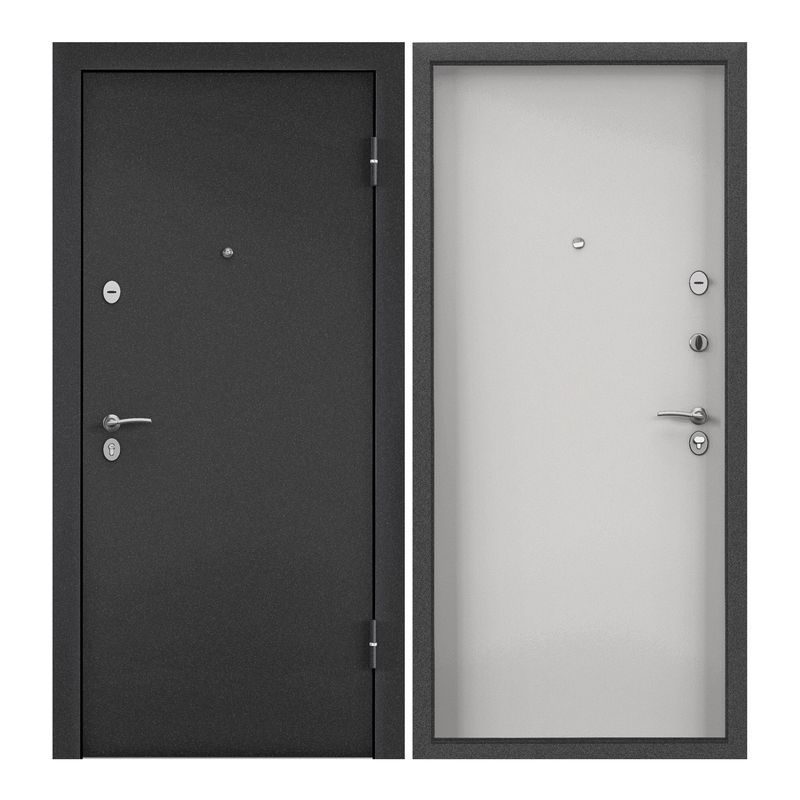 Дверь входная для квартиры металлическая Torex Terminal-C 860х2050, правый, темно-серый