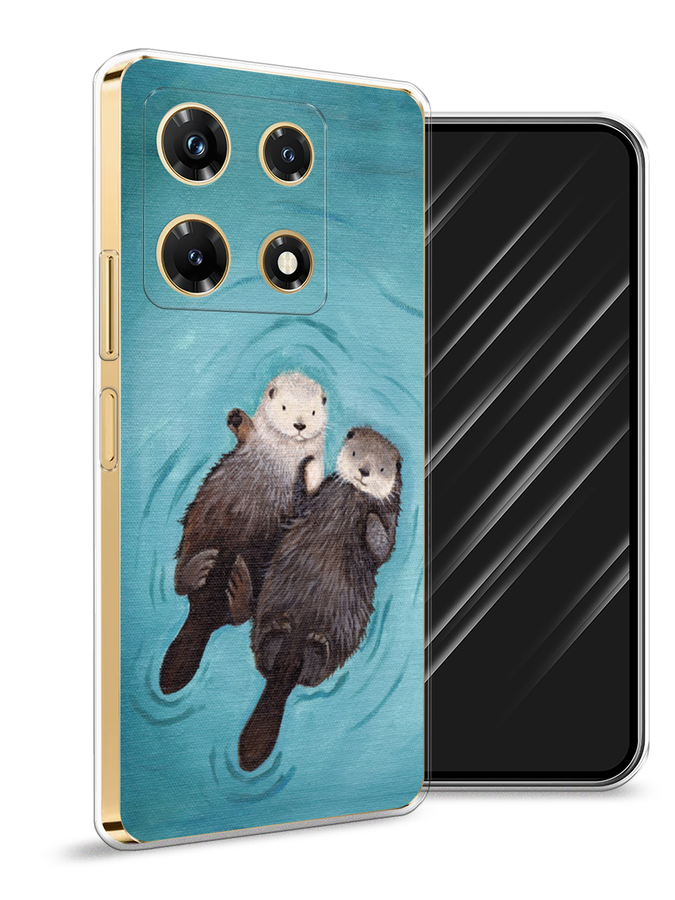 

Чехол Awog на Infinix Note 30 Pro, Голубой, 3104550-10