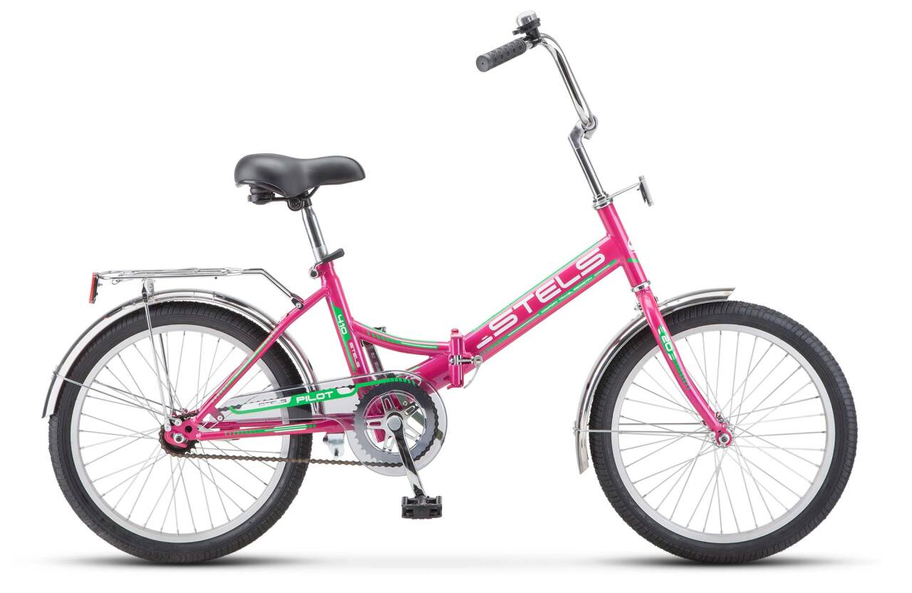 Складной велосипед Stels Pilot 410 20 Z011 2023 Розовый 20 1163000₽