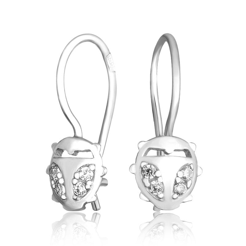 

Серьги из серебра с фианитом ЮВЕЛИР КАРАТ 2122632/9