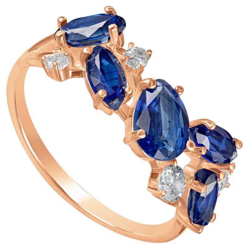 

Кольцо из серебра с кианитом р. LAZURIT-ONLINE 843502, 843502