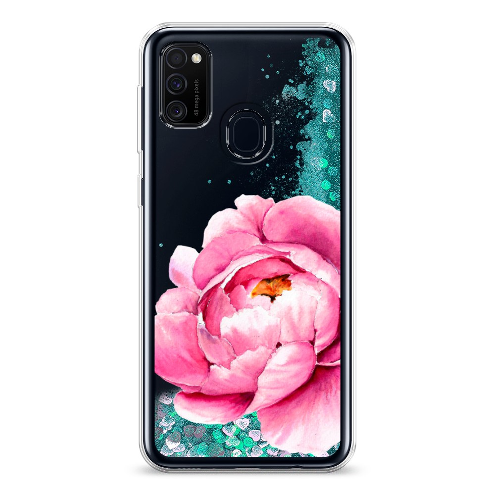 

Жидкий чехол с блестками "Прекрасный пион" на Samsung Galaxy M30s, 29895-1