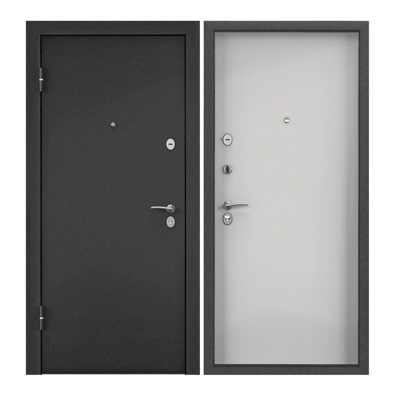 фото Дверь входная для квартиры металлическая torex terminal-c 950х2050, левый, темно-серый torex стальные двери