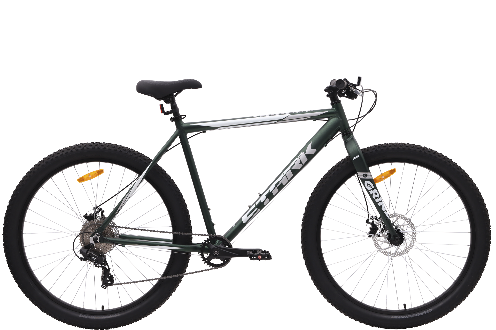 Горный велосипед Stark Tank 292 D 2024 Зеленый Белый Серый 20 4199000₽