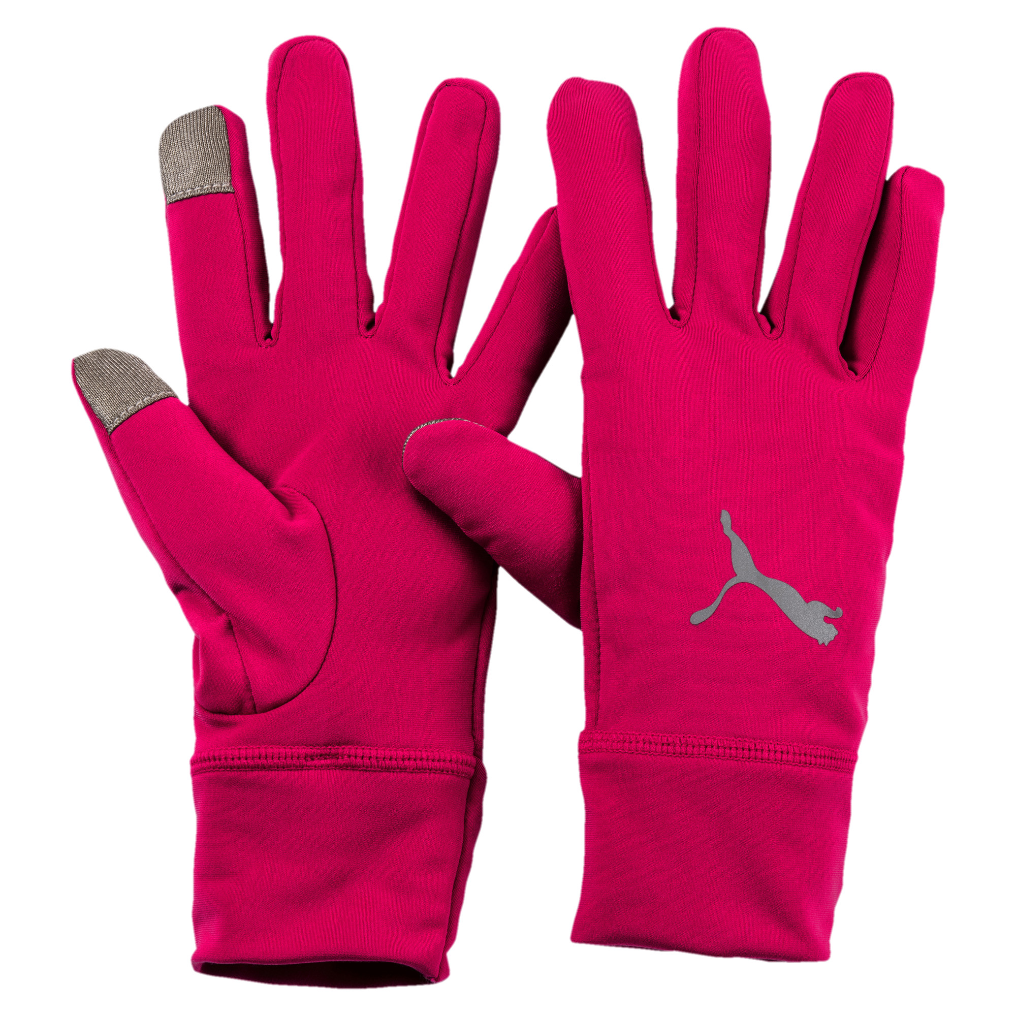 фото Перчатки унисекс puma pr performance gloves розовые, р. m