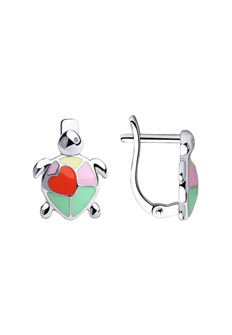

Серьги из серебра с эмалью SOKOLOV 94023539, 94023539_k
