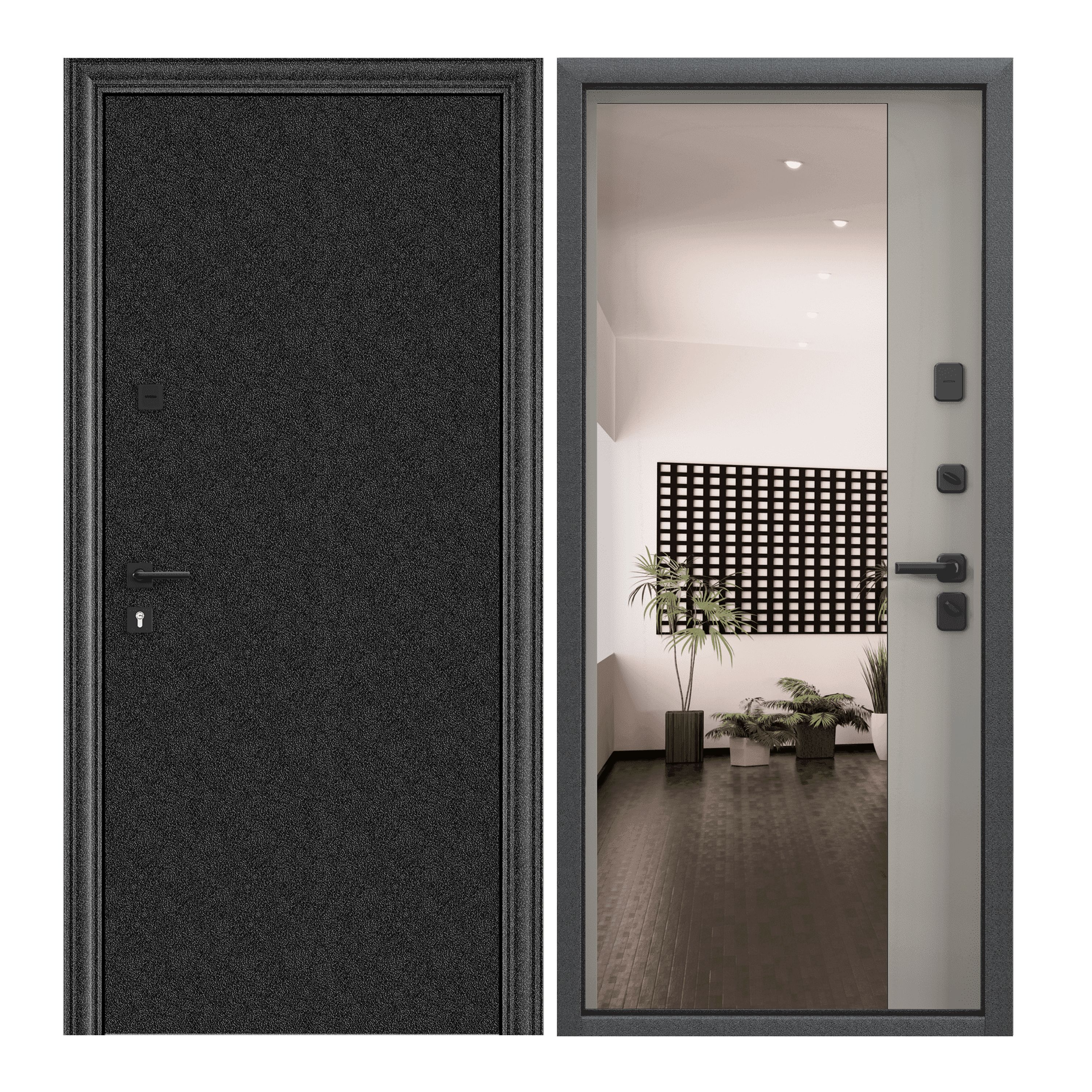 Дверь входная для квартиры металлическая Torex Comfort X 950х2050, правый, зеркало дверь входная torex для квартиры металлическая comfort x 950х2050 левый