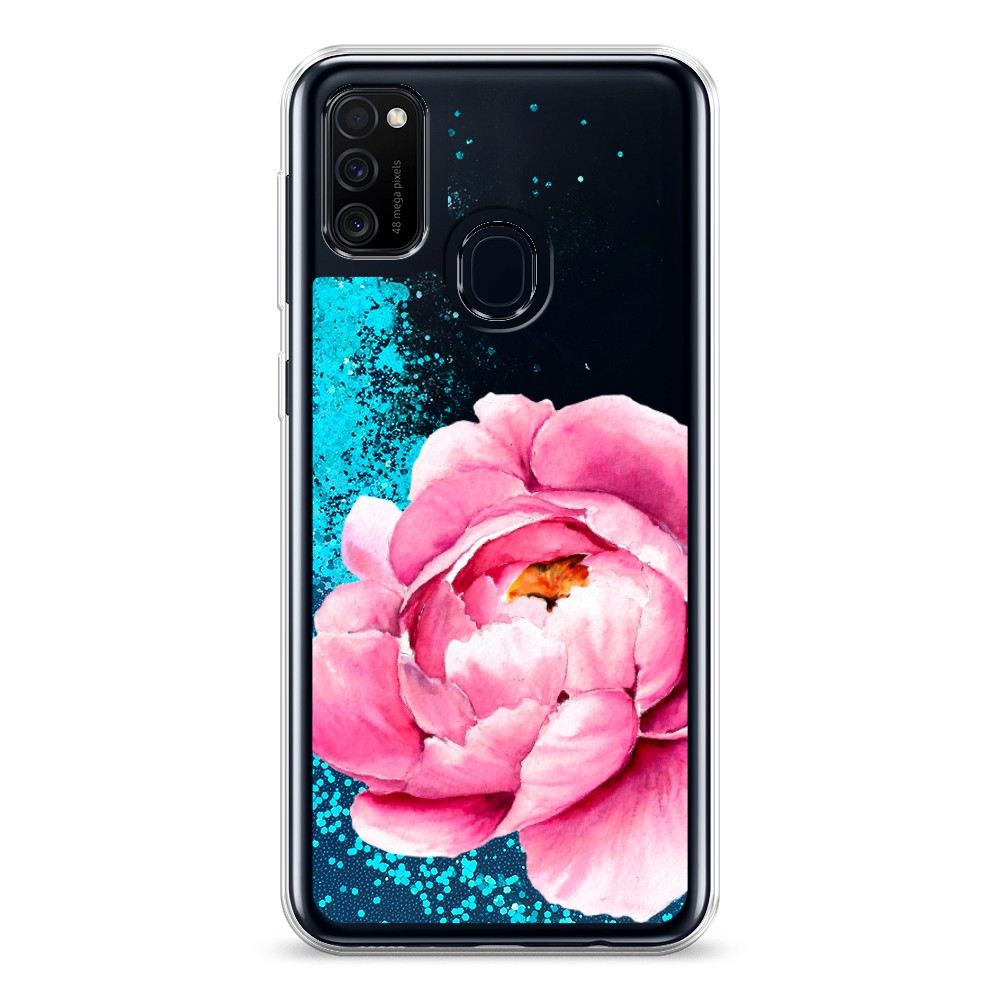 

Жидкий чехол с блестками "Прекрасный пион" на Samsung Galaxy M30s, 29893-1