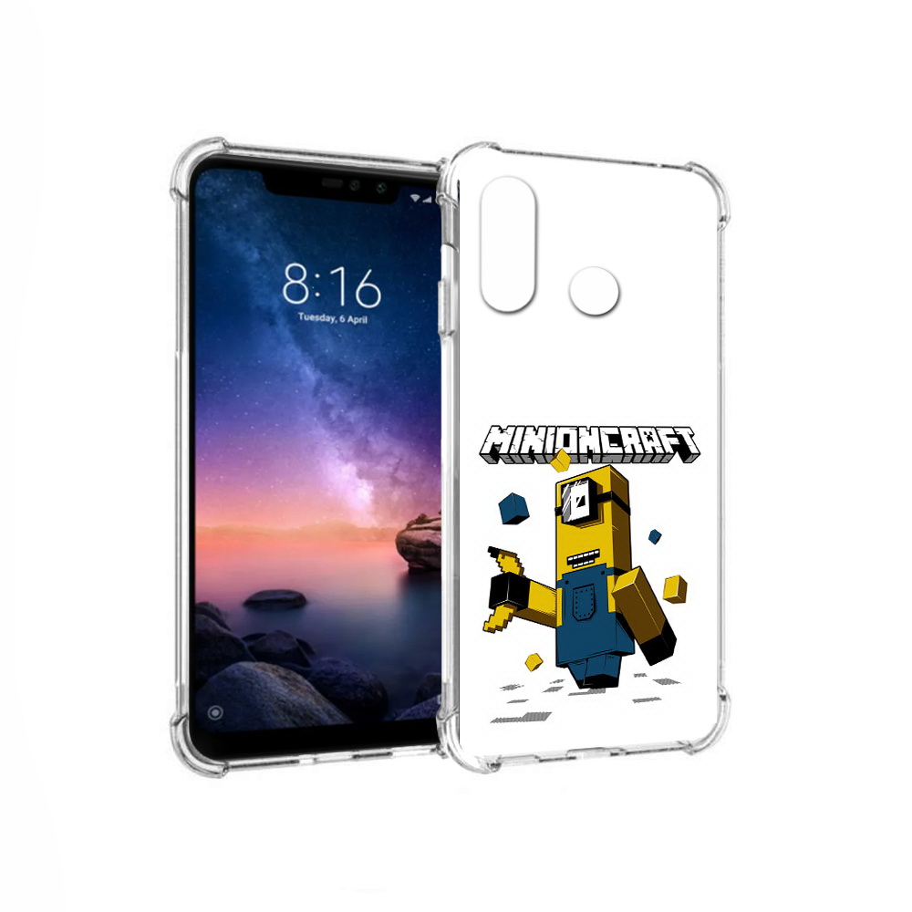 

Чехол MyPads Tocco для Xiaomi Redmi Note 6 миньон (PT118671.310.478), Прозрачный, Tocco