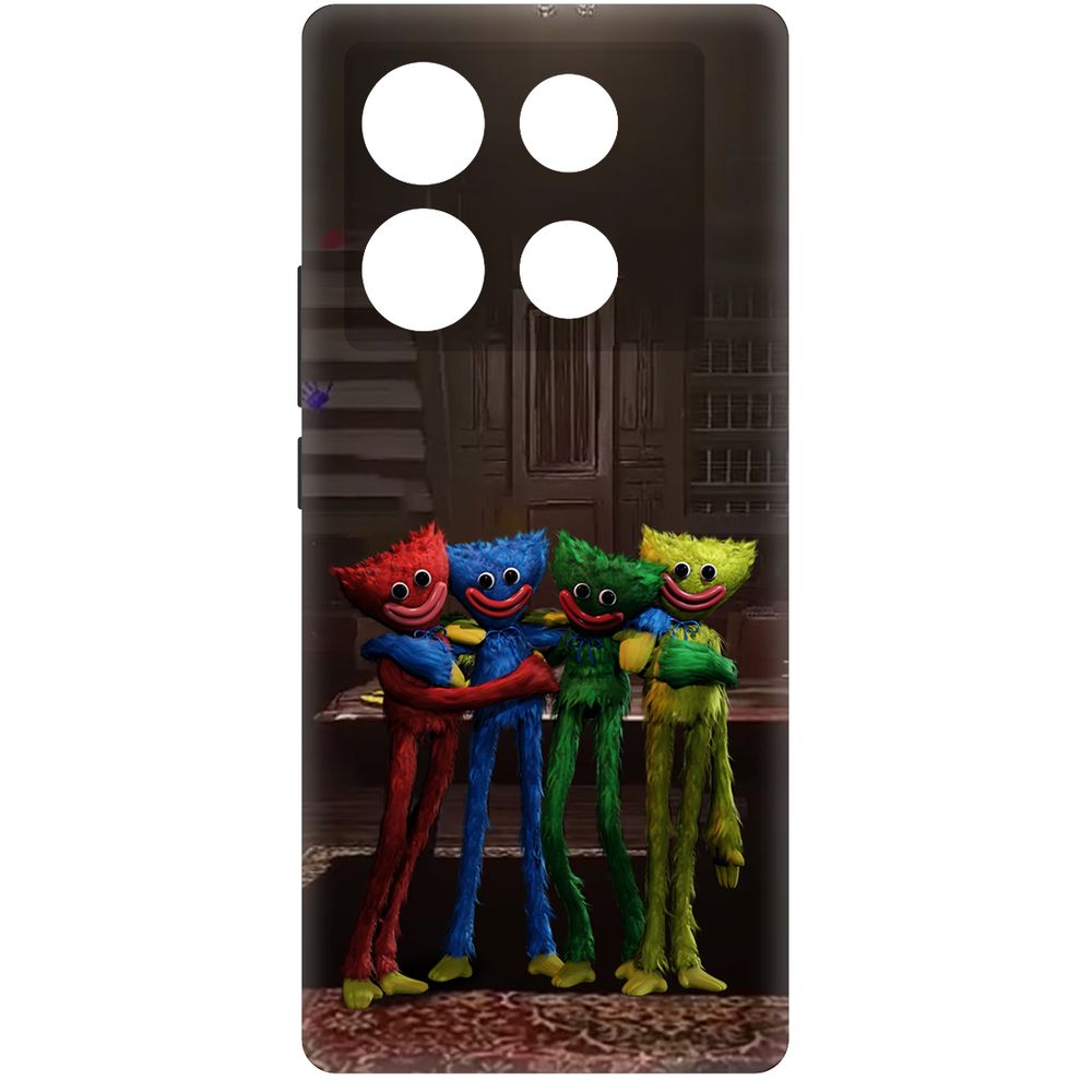 

Чехол-накладка Krutoff Soft Case Хаги Ваги - Мини-Хаги для INFINIX Note 40 Pro черный
