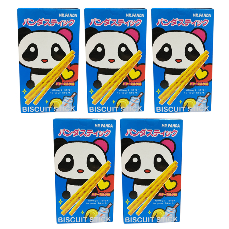 

Палочки со вкусом топленого молока Mr. Panda (5 шт. по 40 г)