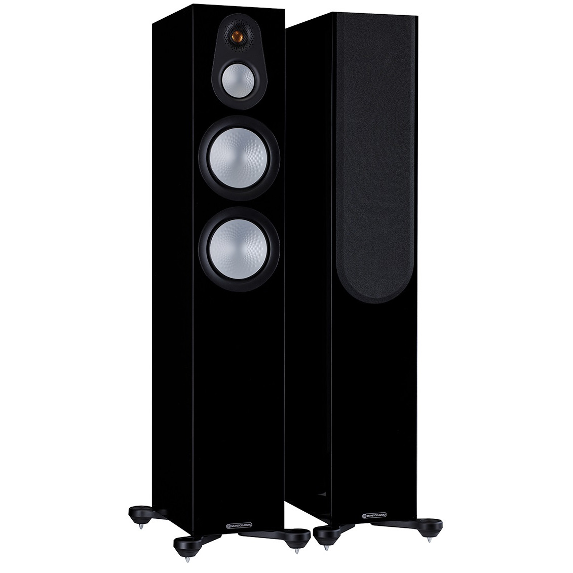 фото Напольная акустика monitor audio silver 300 black gloss 7g