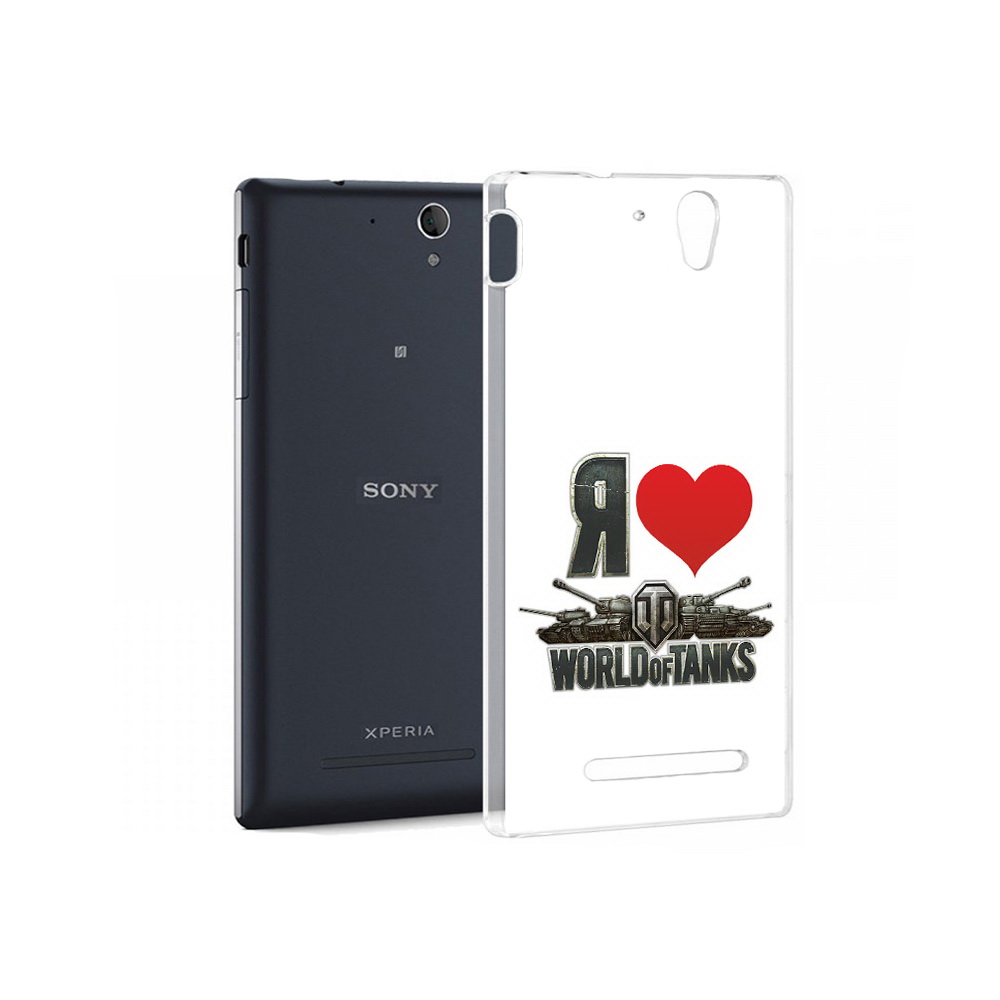 

Чехол MyPads Tocco для Sony Xperia C5 Ultra я люблю ворлд оф танк (PT16261.253.702), Прозрачный, Tocco