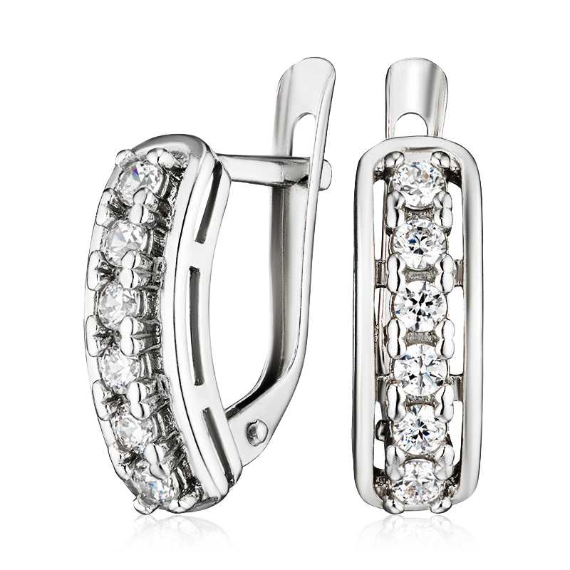 

Серьги из серебра с фианитом ЮВЕЛИР КАРАТ 2123991/9