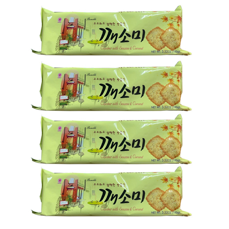 

Крекер со вкусом кунжута и кокоса (4 шт. по 100 г)