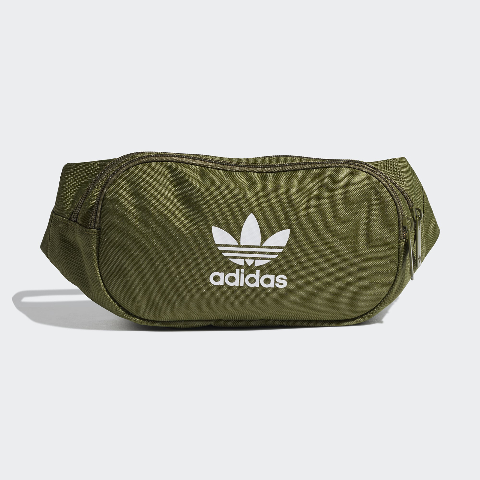 фото Поясная сумка унисекс adidas essential cbody зеленая