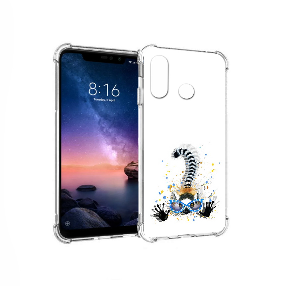 

Чехол MyPads Tocco для Xiaomi Redmi Note 6 лямур (PT118671.310.454), Прозрачный, Tocco