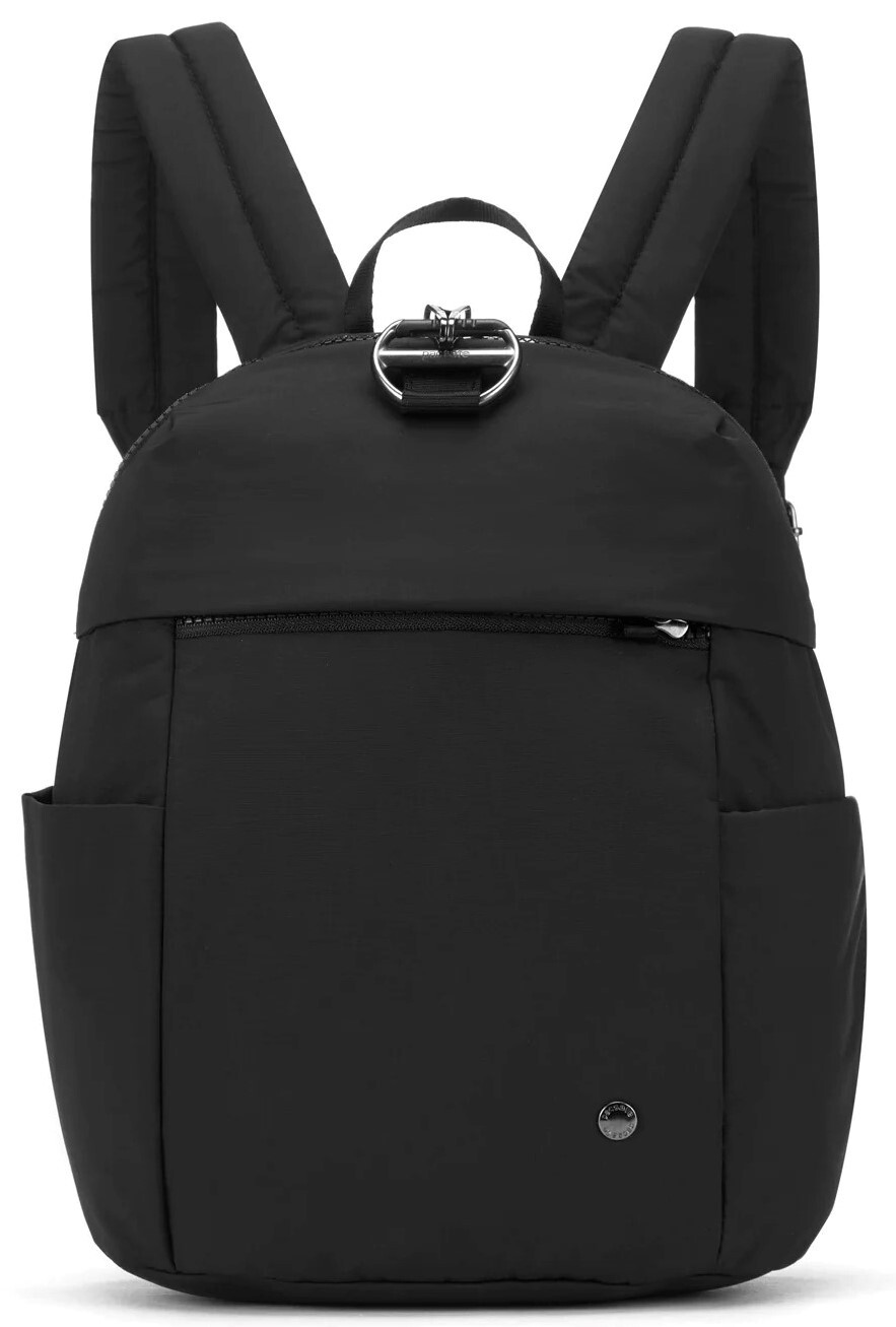 

Рюкзак женский Pacsafe Citysafe CX petite черный econyl, 30х25х12 см, Citysafe CX petite
