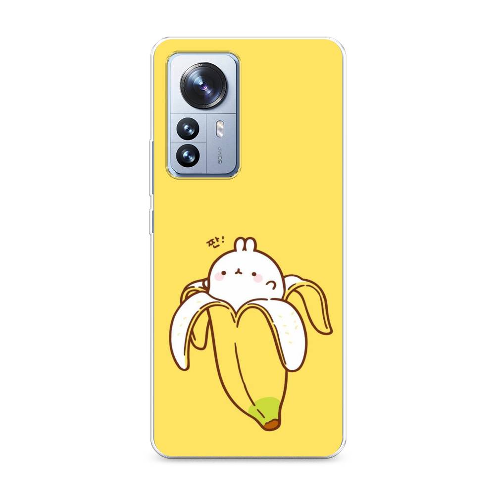 

Чехол Awog на Xiaomi 12 Pro "Зайчик-бананчик", Разноцветный, 314450-2